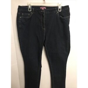 woman within 16W dark indigo stretch‎ jegging Jeans